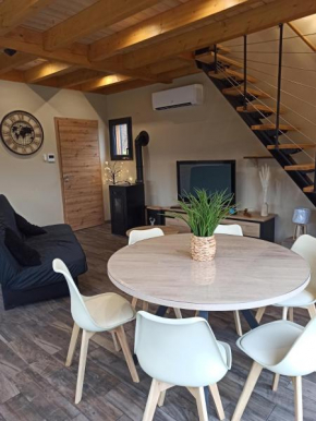 Chalet Le Nid Douillet avec jacuzzi et sauna privatifs